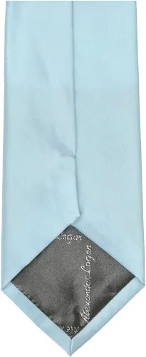 Vista 77 de tiemart Corbata de color sólido para hombre Longitud estándar