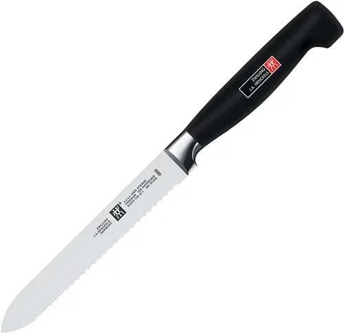Vista 14 de ZWILLING Pro Cuchillo de chef de 10 pulgadas Negro/ acero inoxidable
