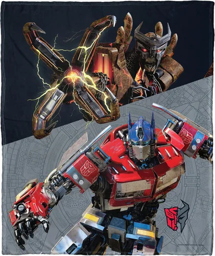 Vista 9 de Northwest Transformers - Manta de seda táctil, 50 x 60 pulgadas, modo bestia