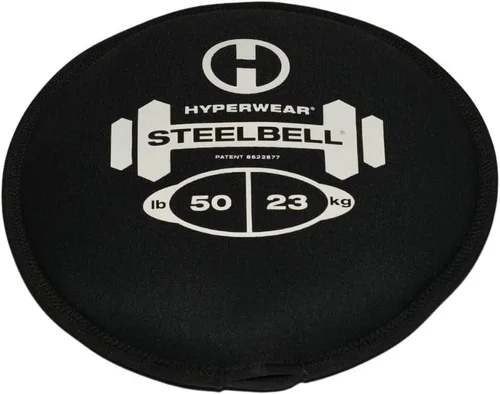 Vista 6 de Hyperwear SteelBell - Hyper Flex neopreno elástico de 4 vías, entrenamiento de fuerza patentado sin fugas Slam Ball - Tiro de acero estadounidense