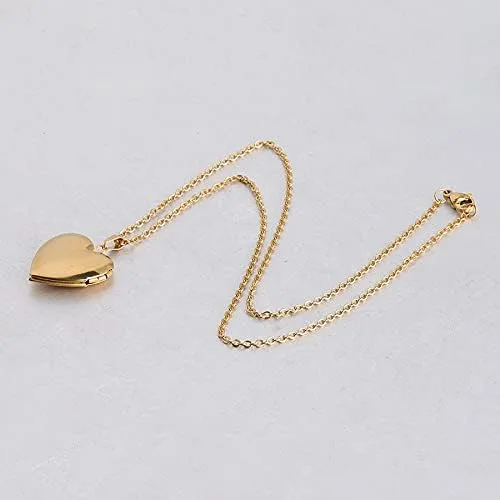 Vista 3 de Collar con medallón para mujer, con fotos que sujetan fotos, collares para mujeres y niñas, regalos de cumpleaños de Navidad para hija y madre