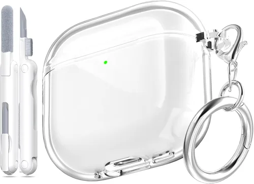 Vista 38 de Funda para Estuche de Airpods Pro de 2ª/1ª Generación, Compatible con Estuche de Airpods Pro de 2ª Gen Puerto de Carga USB C, Funda Suave