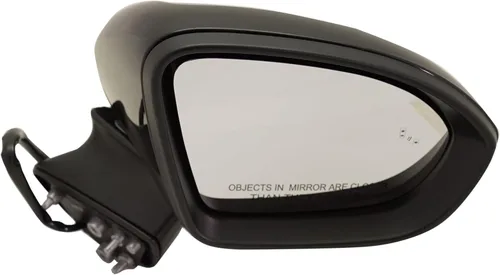 Vista 150 de Kool Vue - Espejo calefactable eléctrico para el lado del pasajero para Chevrolet Trailblazer GMC Envoy 2002-2009 plegado manual con luz de señal