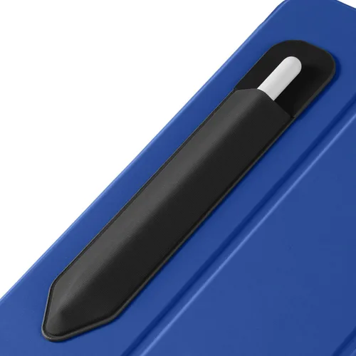 Vista 8 de DTTO Estuche para Apple Pencil Pro, Apple Pencil de 1ª/2ª generación y (USB-C), funda de piel sintética con banda elástica desmontable que se fija