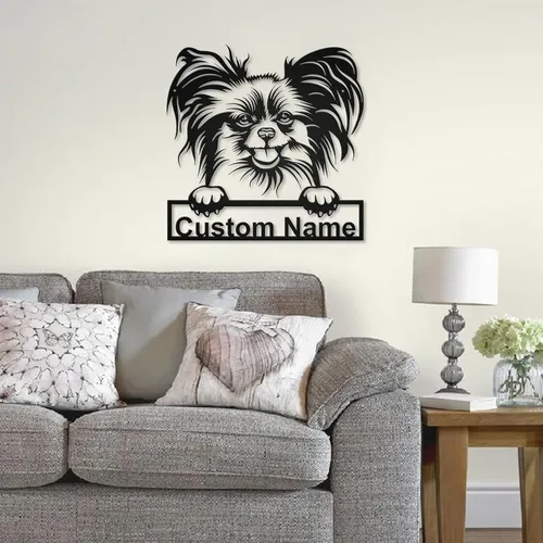 Vista 30 de Letrero de madera personalizado de perro Airedale Terrier Letrero de madera personalizado Airedale Terrier Airedale Terrier divertido Regalo