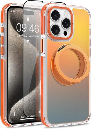 Vista 276 de Funda magnética para Google Pixel 10 Pro XL [compatible con Magsafe] [bonito diseño fluorescente de moda] a prueba de golpes, delgada, translúcida