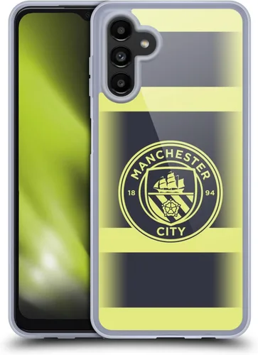 Vista 10 de Head Case Designs Kit de insignia oficial del Manchester City Man City FC Away 2022/23, funda de gel suave compatible con Samsung Galaxy A13 5G