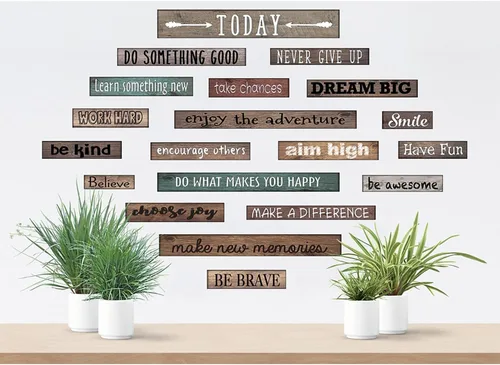 Vista 2 de Teacher Created Resources - Letrero motivacional con texto en inglés, para colgar en paredes (TCR77871)