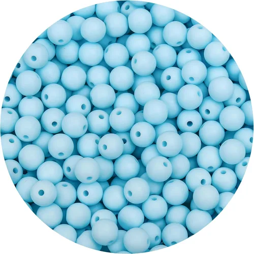 Vista 8 de BONNY BOXX 2000 piezas 4 mm cuentas redondas de acrílico de zafiro suave, bolas de plástico de chicle de burbujas, cuentas gruesas de bolas