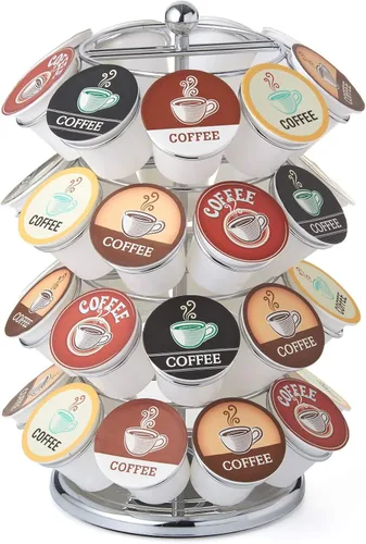 Vista 7 de Nifty – Carrusel para cápsulas de café, gira 360 grados, tabla giratoria, organizador de encimera para oficina o cocina