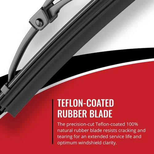 Vista 5 de Sixity S1 - Limpiaparabrisas delantero compatible con Chevy S10 Blazer All-season windshield wiper blades with a precise fit for streak-free
