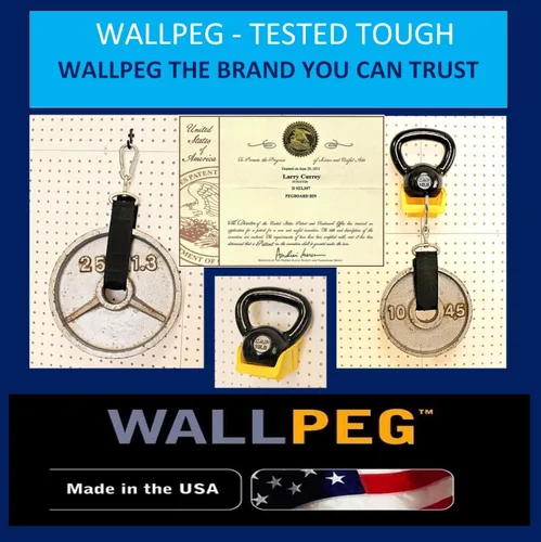 Vista 4 de WallPeg Contenedores para tablero de clavijas (contenedores de 6" y 5")