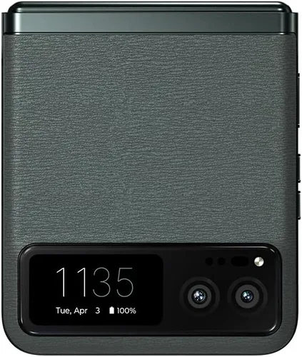 Vista 7 de Motorola Razr 2023 Desbloqueado Hecho para Estados Unidos 8/128 Cámara de 32MP Verde salvia