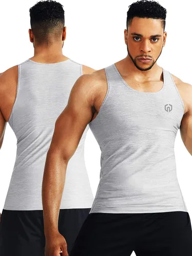 Vista 4 de NELEUS Paquete de 3 camisetas de compresión Dry Fit para hombre