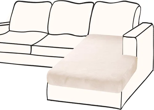 Vista 36 de BT.WA Funda de Cojín de Sofá de Terciopelo 1 Pieza Funda de Cojín de Asiento Elástica Funda de Sillón Fundas Separadas de Sofá Seccional Protector