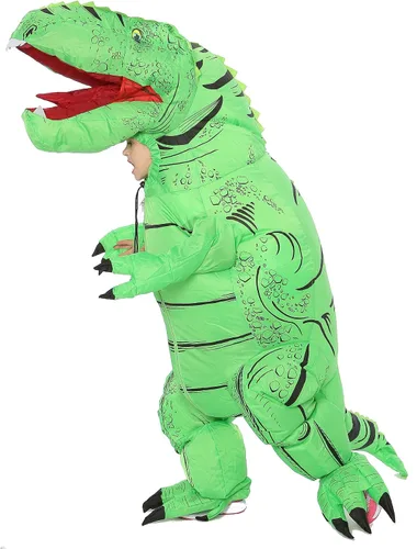 Vista 4 de FUNNY COSTUMES T-Rex - Disfraz de dinosaurio para niños talla 4-12