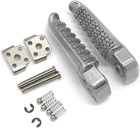 Vista 5 de Reposapiés trasero de motocicleta Pedales para Kawasaki ZR1200 ZRX1200R, ZR1000 ZR800 ZR900 Z750S Z750R Z900RS Z750, KLE650/KLZ1000 para Kawasaki