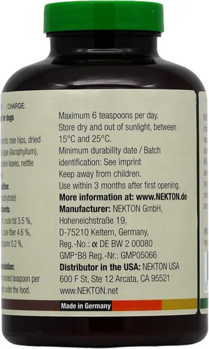 Vista 3 de Nekton -Suplemento alimenticio crudo Barf Natural para perros, 350 gm (12.35 onzas)