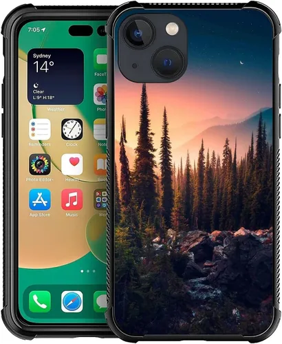 Vista 156 de Compatible con funda para iPhone 6 Plus/6s Plus,Bite Your Teeth Diseño de patrón asombroso, funda trasera dura de PC anti-arañazos y a prueba