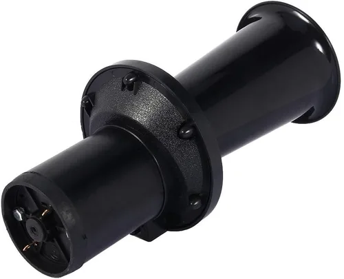 Vista 5 de KIMISS Bocina de estilo antiguo de 12 V 110 DB para automóviles y camiones, sonido vintage antiguo -OOO-GAH, sirena negra, alarma fuerte de 110 dB
