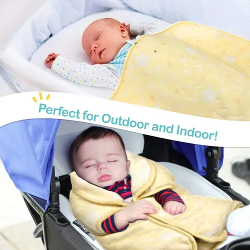 Vista 4 de JOIE BEAN Manta de envolver ajustable para bebé, manta para niños pequeños y bebés, saco de dormir 2 en 1, saco de dormir y manta portátil