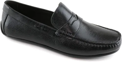 Vista 2 de Marc Joseph New York Mocasines casuales de cuero para hombre