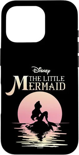 Vista 20 de iPhone 16 Disney La Sirenita Ariel Moon Silhouette Case