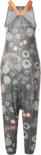 Vista 4 de Overol para mujer, estampado bohemio, vintage, casual, verano, otoño, espalda cruzada, sin mangas, tirantes delgados, pantalones largos harén