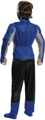Vista 9 de Disfraz clásico de Blue Ranger Beast Morphers