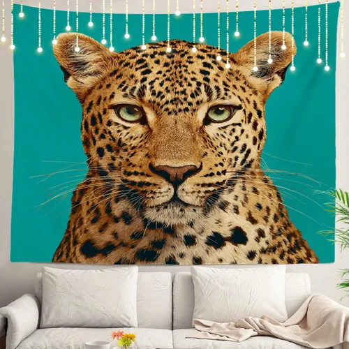 Vista 71 de Shrahala Peaceful Retreat Charming Abode Tapestry, Verdant Landscape Water Wall Hanging Hd Print Polyester Backdrop For Dorm Room Bedroom 30 X 40 In