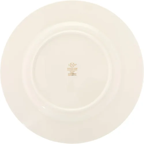 Vista 7 de Lenox, juego de 5 unidades de porcelana fina, Eternal con reborde dorado, Vajilla fina Lenox Autumn, Dorado