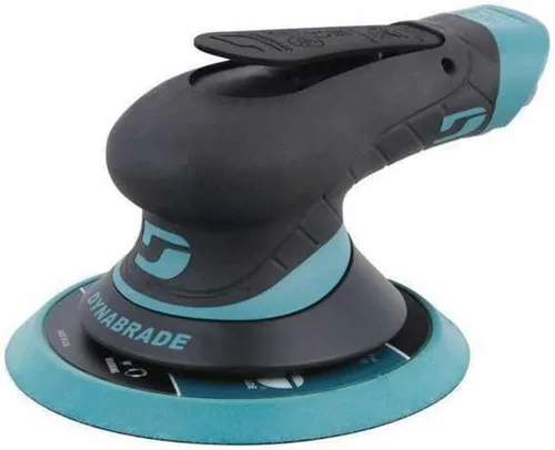 Vista 3 de Dynabrade (X62) lijadora orbital aleatoria Dynorbital Extreme de 6" (152 mm) de diámetro, sin vacío, cara de almohadilla de vinilo, órbita