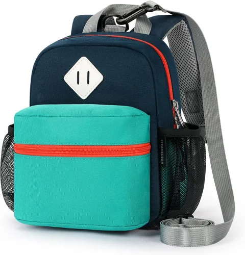 Vista 55 de Mochila para niños pequeños STEAMEDBUN para niños y niñas, mochila escolar para niños pequeños, Negro, 15 pulg., pequeña, Classic