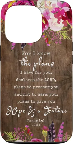 Vista 10 de for I Know The Plans I Have for You - Funda cristiana para iPhone 17 de Jeremías 29:11