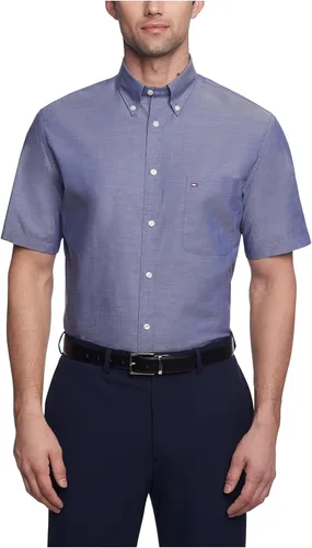 Vista 8 de Tommy Hilfiger Adaptive Camisa de manga corta con botones para hombre