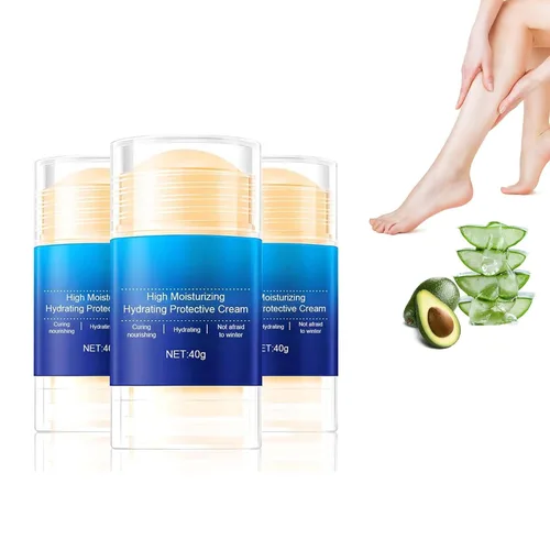 Vista 20 de Crema Hidratante y Antigrietas para Pies, Crema de 2025 ml Hidratante y Alivio de Grietas y Sequedad para Pies, Crema de Reparación para Manos