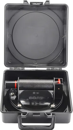 Vista 5 de Elevador de vidrio de mano resistente con ventosa de 8 pulgadas, potente elevador de vacío industrial con asa para elevación de granito y reemplazo
