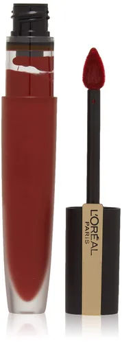 Vista 20 de L'Oréal Paris Makeup Rouge Signature - Tinta de labios mate, Adored Adorado