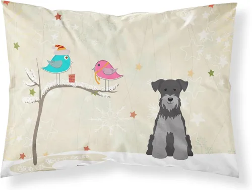 Vista 251 de Caroline's Treasures BB2515PILLOWCASE Between Friends Appenzeller Sennenhund - Funda de almohada de tela estándar, ligera, súper suave, fácil