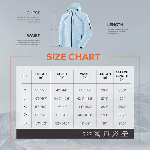 Vista 7 de Chaqueta impermeable de ciclismo para hombre impermeable plegable cortavientos para correr ligera