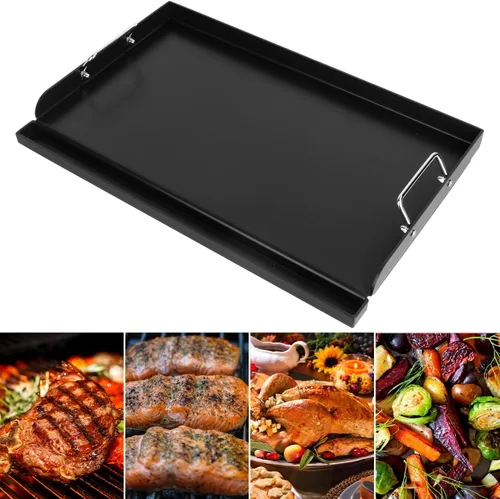 Vista 4 de Plancha antiadherente universal para estufa de gas/parrilla/eléctrico