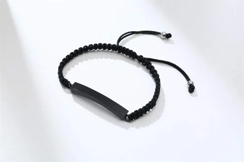 Vista 53 de Pulsera de urna personalizada para cenizas, recuerdos de joyería de cremación para mujeres y hombres, pulsera ajustable de cuerda tejida hecha a