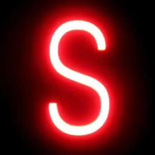 Vista 55 de SpellBrite Letra LED S Construye letreros de bricolaje que puedes cambiar con letras LED azules Componentes adicionales necesarios para iluminar