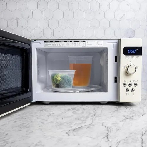 Vista 9 de Recipientes de 32 onzas con tapas (paquete de 240) a granel – Recipiente de plástico de cuarto de galón con tapa, desechable, 32 onzas, congelador