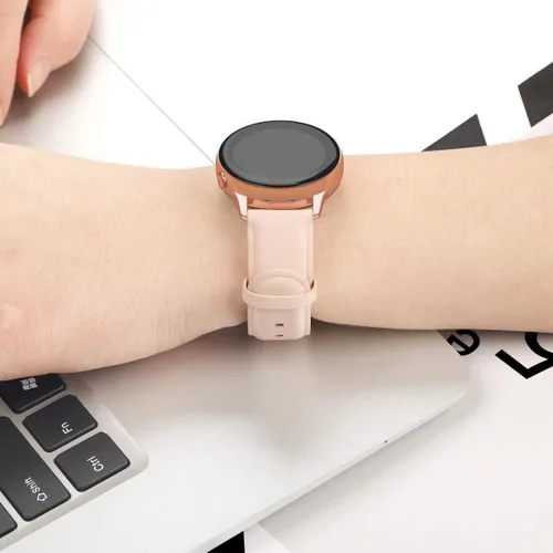 Vista 5 de 200 correas compatibles con Fossil Julianna Hr, correa de repuesto de piel auténtica suave clásica para Fossil Julianna HR/Fossil Carlyle Smartwatch