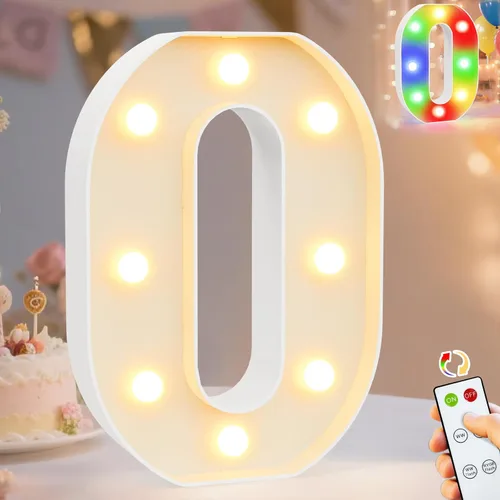 Vista 50 de Pooqla Letras con luces LED de marquesina, letras decorativas iluminadas en blanco cálido y blanco frío, letras del alfabeto iluminadas para niños