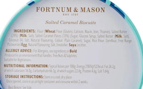 Vista 4 de Fortnum and Mason Biscuits - Galletas de té ricas de Inglaterra - 1 lata de cada tipo - Incluido por QualBuy