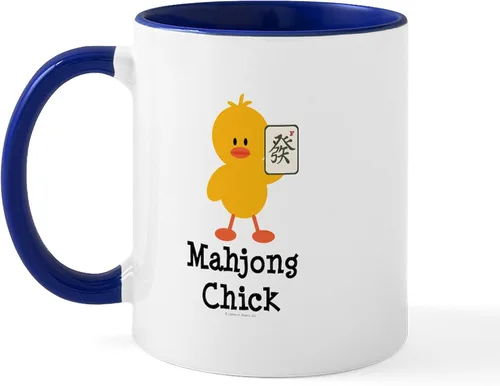 Vista 44 de CafePress Mahjong Mugs - Taza de café de cerámica de 11 oz (11.0 fl oz)