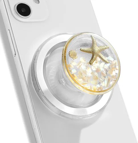 Vista 8 de Soporte plegable extensible estilo océano para teléfono celular, tableta, accesorio de teléfono celular (turquesa)