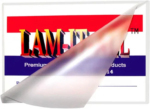 Vista 2 de 5x7 Bolsas para Laminar Foto 3 Mil 5-1/4 X 7-1/4 Mangas Laminadoras Cantidad 100 por LAM-IT-ALL